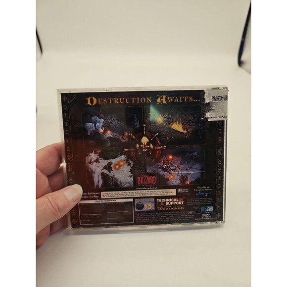 Diablo II 2 Expansion Set Lord of Destruction PC CD Video Game Blizzard - Picture 1 of 2